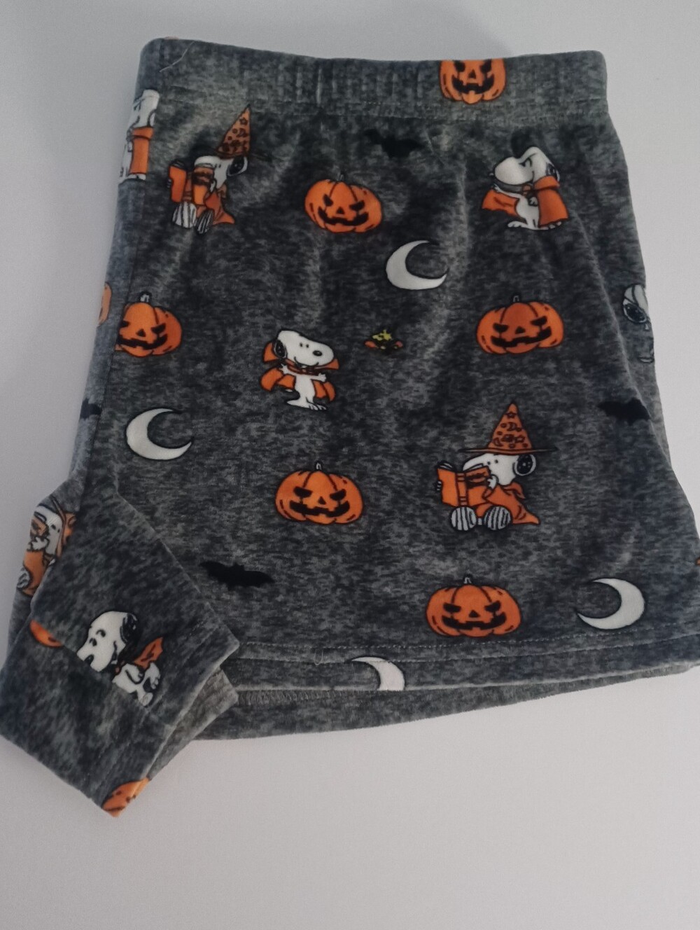 Munki Munki Snoopy Halloween Sleep Shorts Sz L